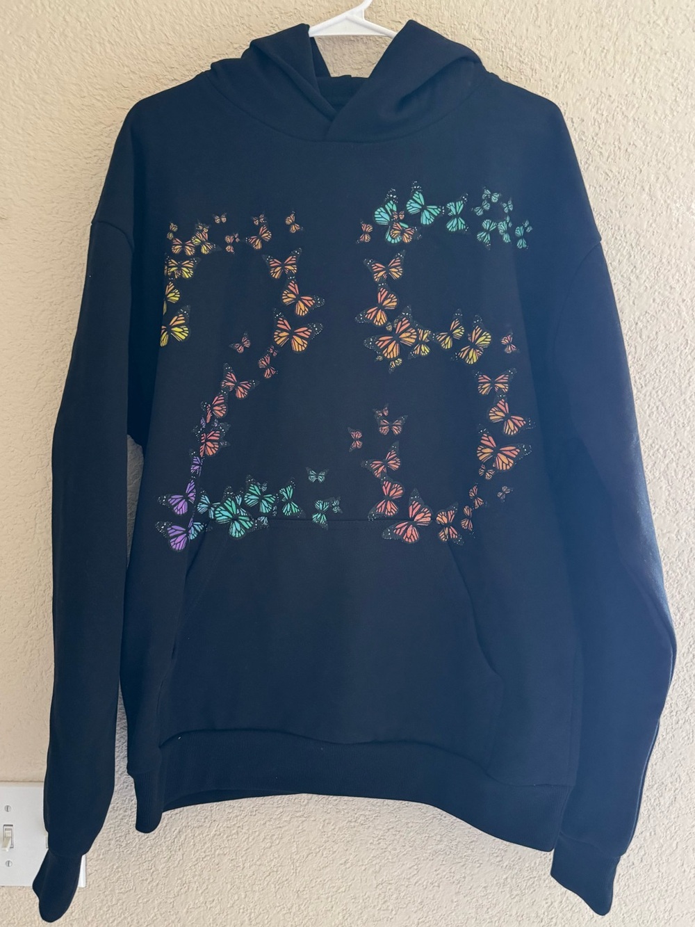 Rod Wave Tour Merch Butterfly Hoodie, Size M. Brand New, No Tags.